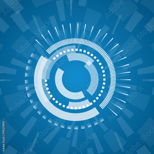 abstract texture with circles