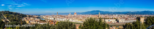 Fototapeta Naklejka Na Ścianę i Meble -  Florence landscape