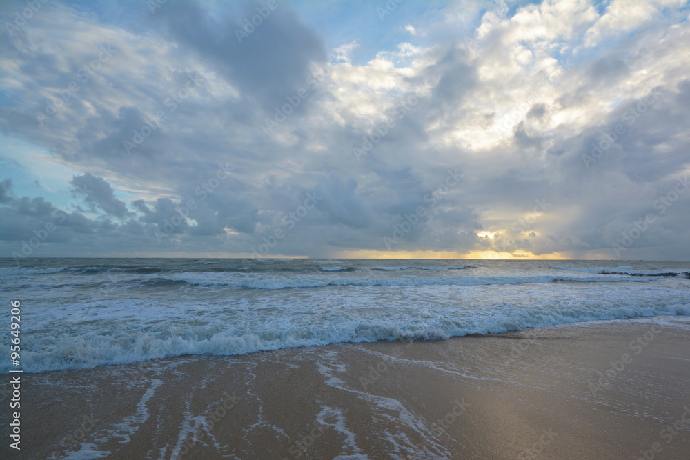 Fototapeta premium Die Flut kommt