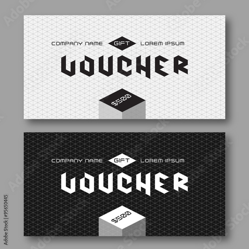 Modern Gift Voucher Template