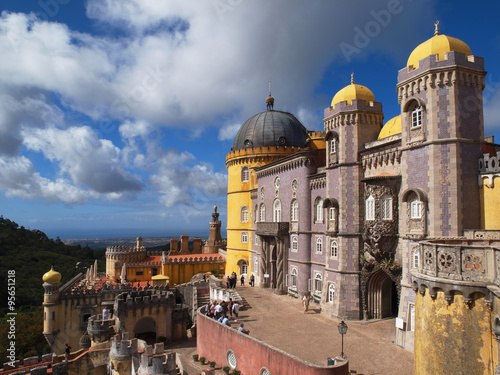 Pena National Palace, Sintra, Portugal.