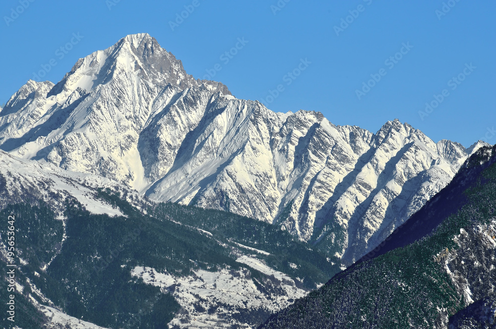 Swiss Alps : The Bietschhorn