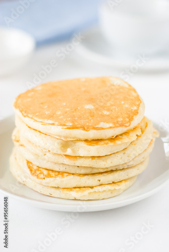 Stack of small pancakes