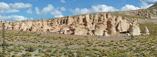 Curious rock formations of 