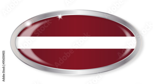 Free Download Latvia Flag Oval Button - GFXLoad