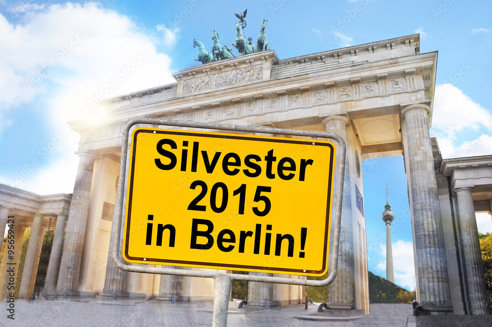 Obraz premium Berlin Silvester