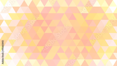 Abstract triangle geometric pastel background vector