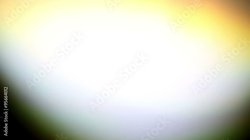 Ten different colored light leaks - real camera light leak transitions in blue, orange and white, from round blobs to straight streaks to be used as overlay or scene transition