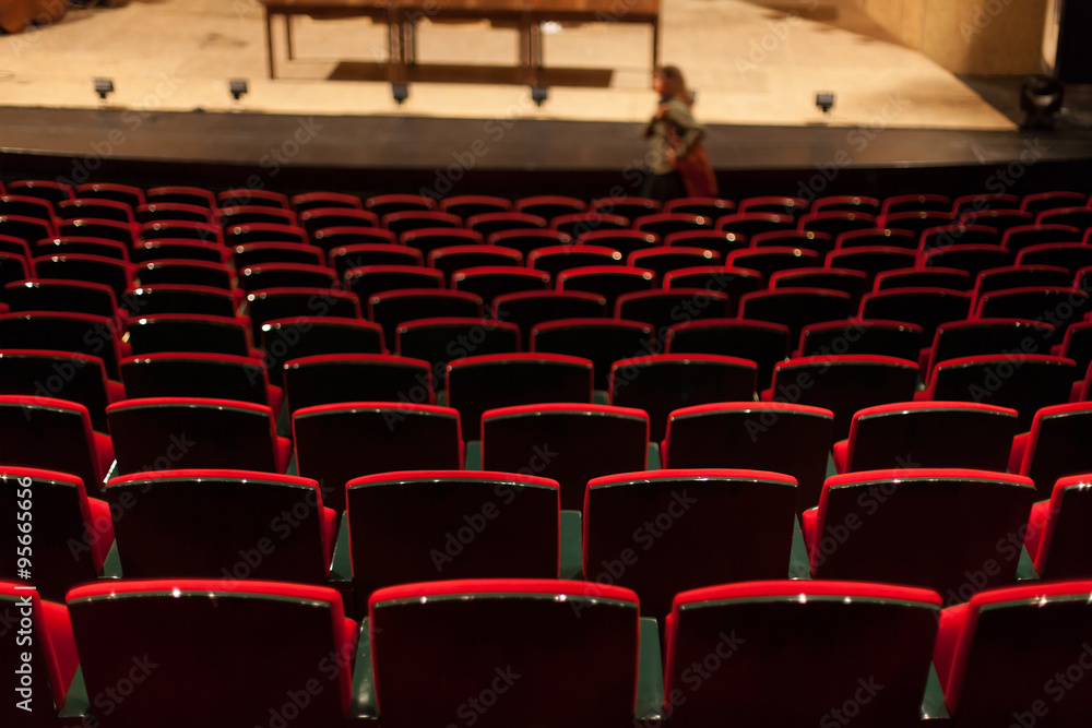 Fototapeta premium pusty teatr