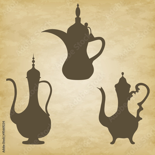 coffee pots jugs Arab