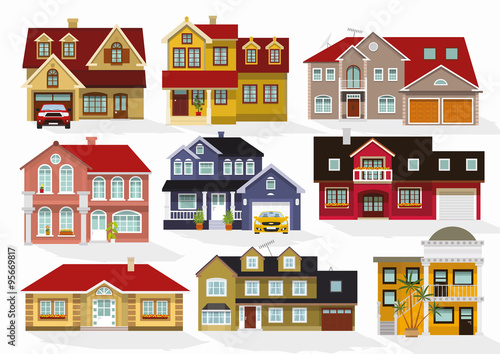 City houses