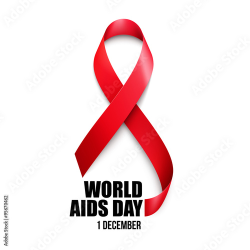 Aids Awareness. World Aids Day concept. Vector illustration 