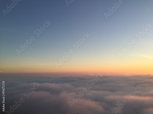Magic atmosphere over the clouds © DavidArts