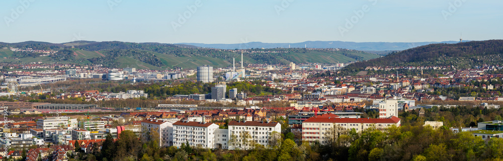 Panorama Stuttgart Neckartal