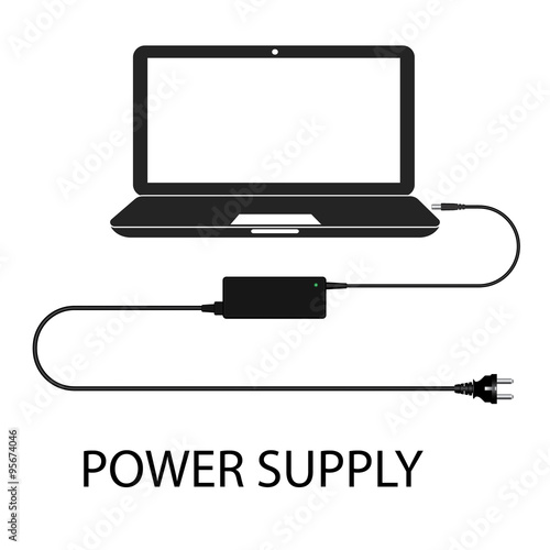 Laptop and power supply