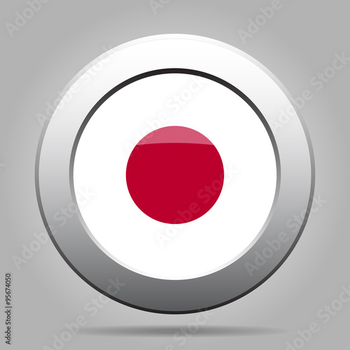 metal button with flag of Japan Free Download metal button with flag of Japan - GFXLoad
