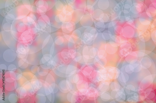 Shining Abstract Bokeh Background