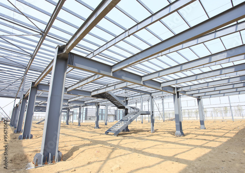 Vászonkép The steel structure