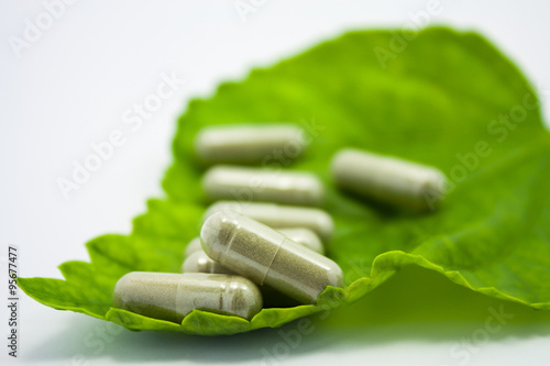 Картината върху платно herbal medicine