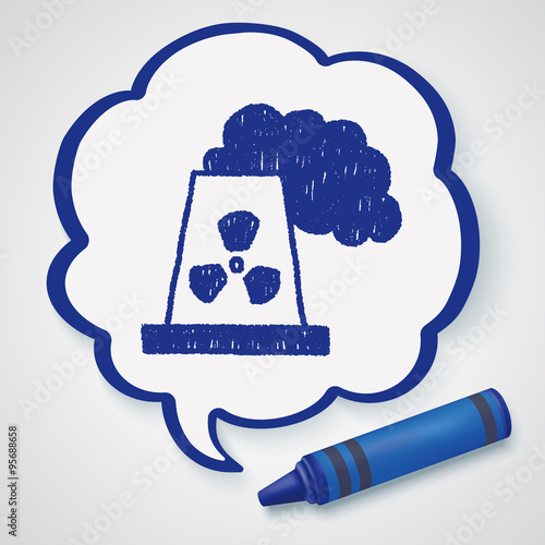 factory doodle drawing