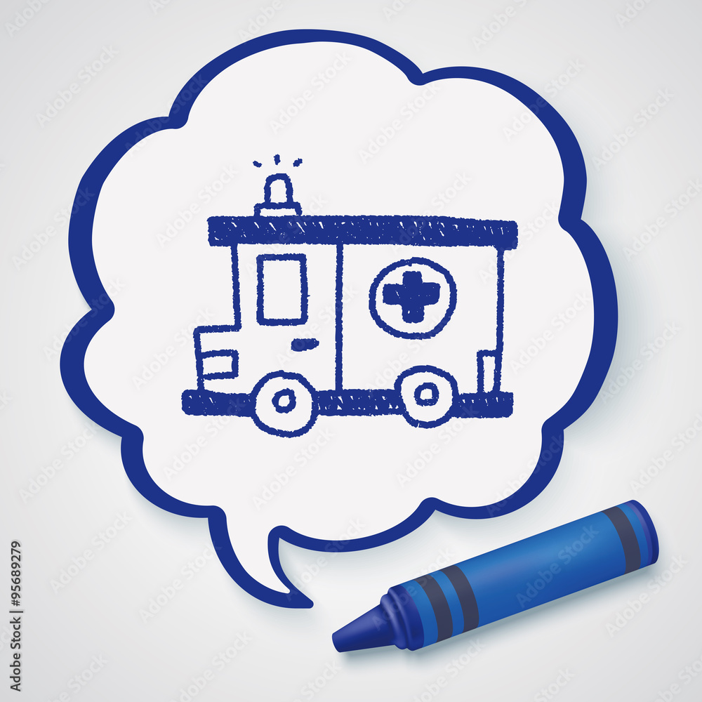 ambulance doodle drawing ambulance doodle drawing