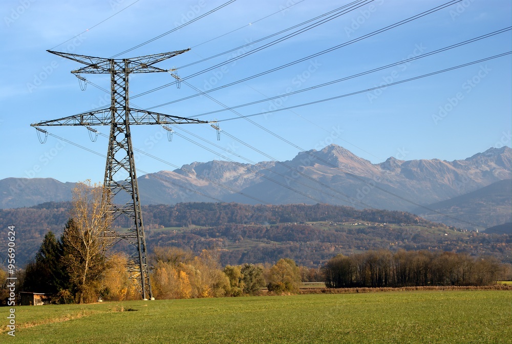 Pylône électrique Photos Adobe Stock