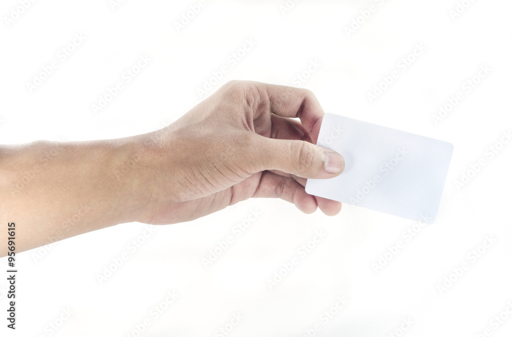 Fototapeta premium hand pick a card