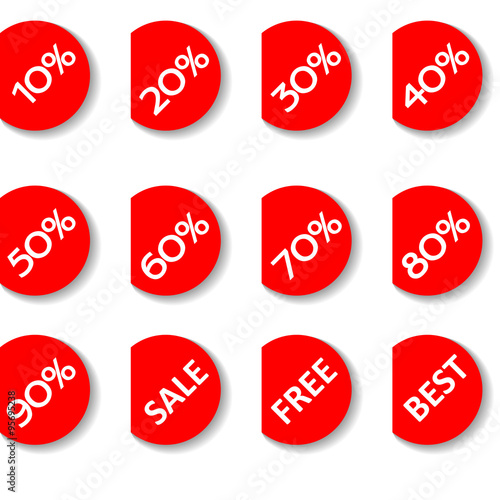 Red Stickers