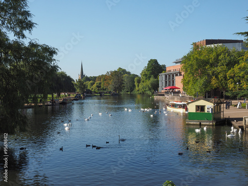 River Avon in Stratford upon Avon photo