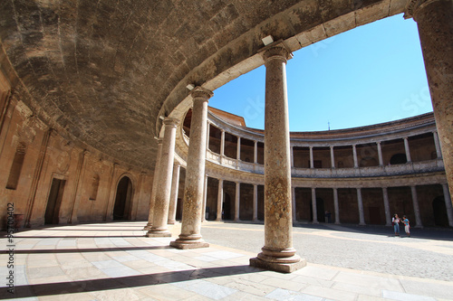 Valokuva Alhambra de Grenade (Espagne) - Palais de Charles Quint