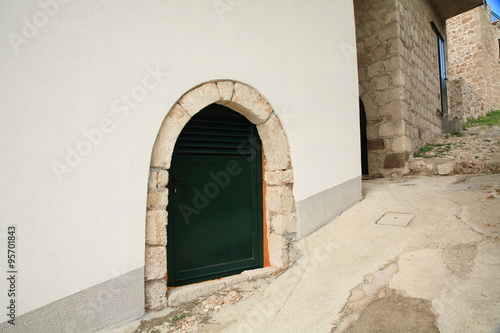 The door to the pantry