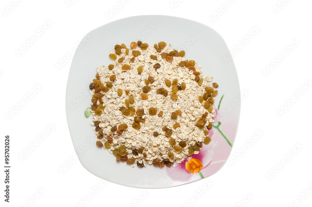 oatmeal with raisins oatmeal with raisins