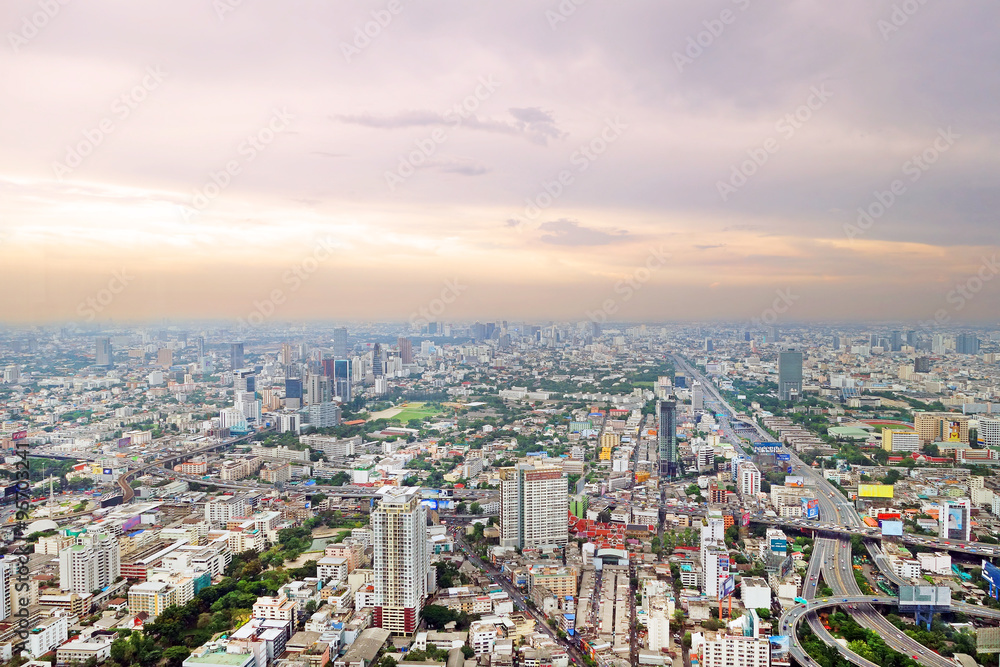 Fototapeta premium bangkok cityscape