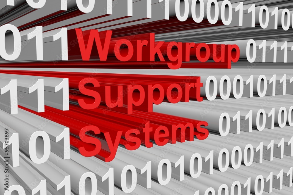 workgroup support systems are presented in the form of binary code