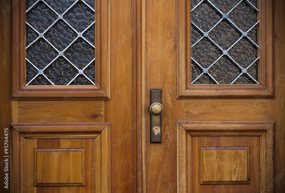 Old doors, handles, locks, lattices and windows Old doors, handles, locks, lattices and windows