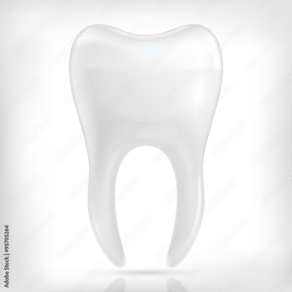Healthy white tooth icon Healthy white tooth icon