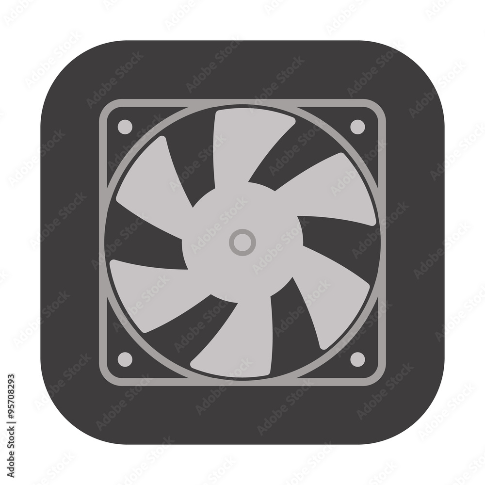 illustration of pc components icon illustration of pc components icon