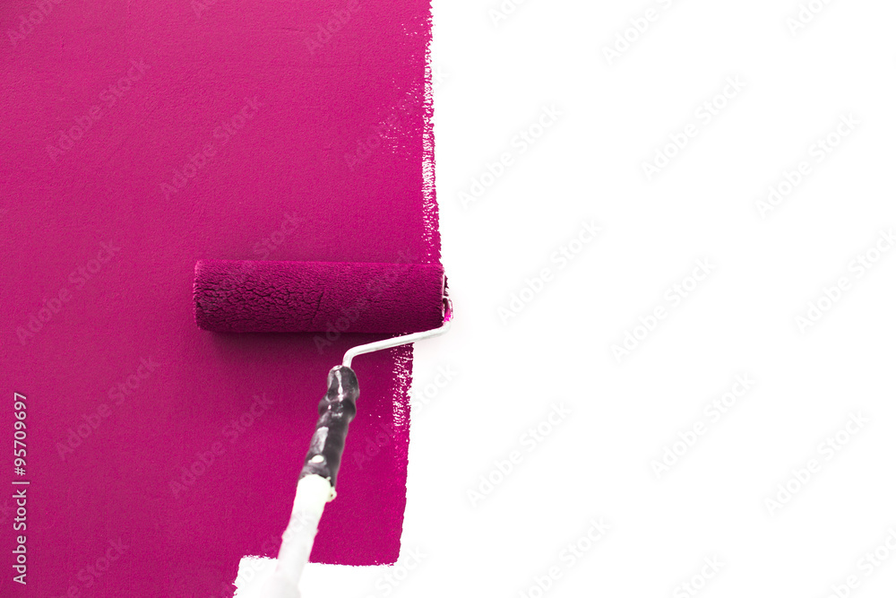 Obraz premium Paint roller, renovation