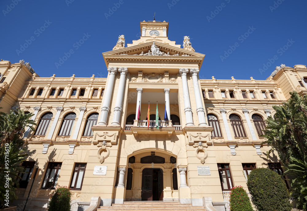 Fototapeta premium Malaga town hall