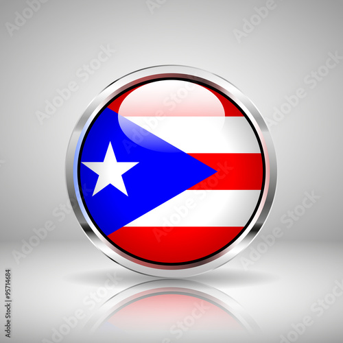 Free Download Flag of Puerto-Rico in chrome - GFXLoad