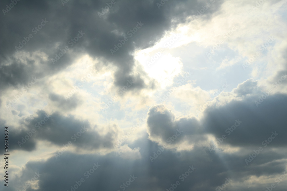 Cloudy sky Cloudy sky