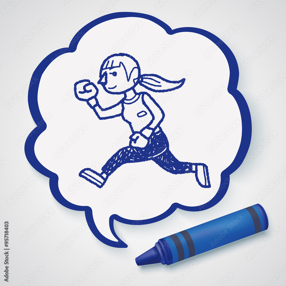 running doodle running doodle