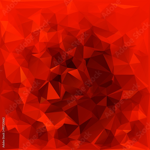 Beauty and fashion concept stylish red background