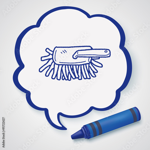 feather duster doodle