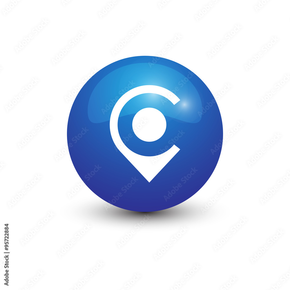circle 3d icon teal circle 3d icon teal