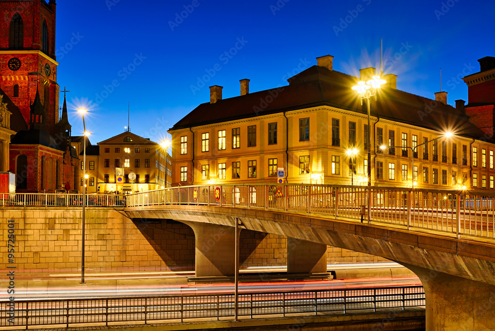 Naklejka premium Gamla Stan in Stockholm