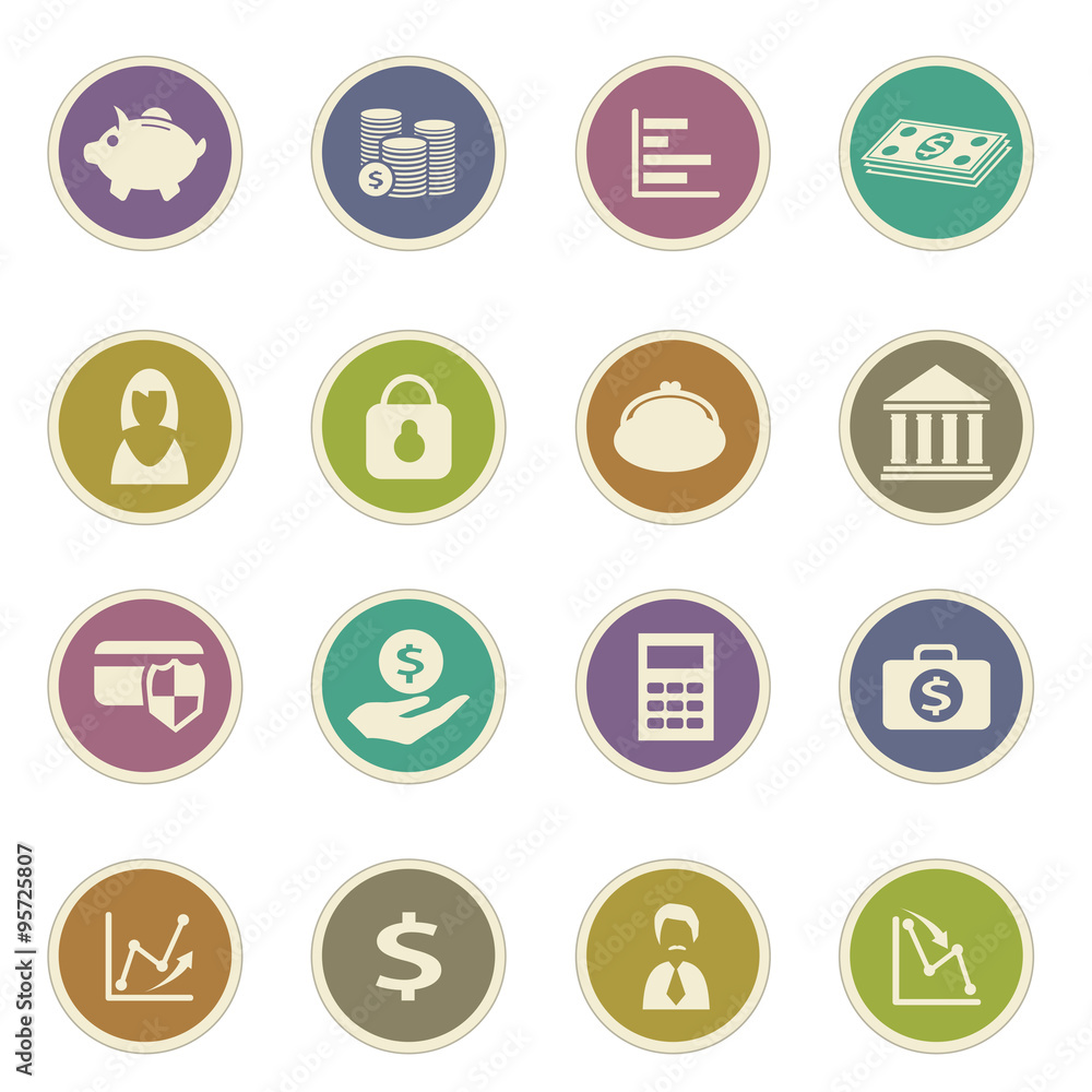 Business and Finance Icons Business and Finance Icons