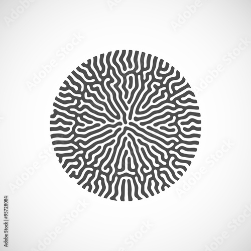 illustration of abstract bio shape