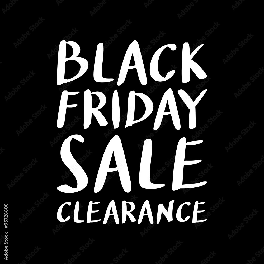 Black Friday sale inscription design template. Black Friday banner. Vector illustration Black Friday sale inscription design template. Black Friday banner. Vector illustration