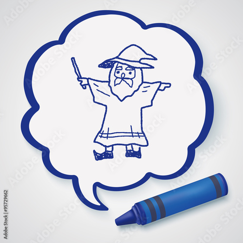 wizard doodle